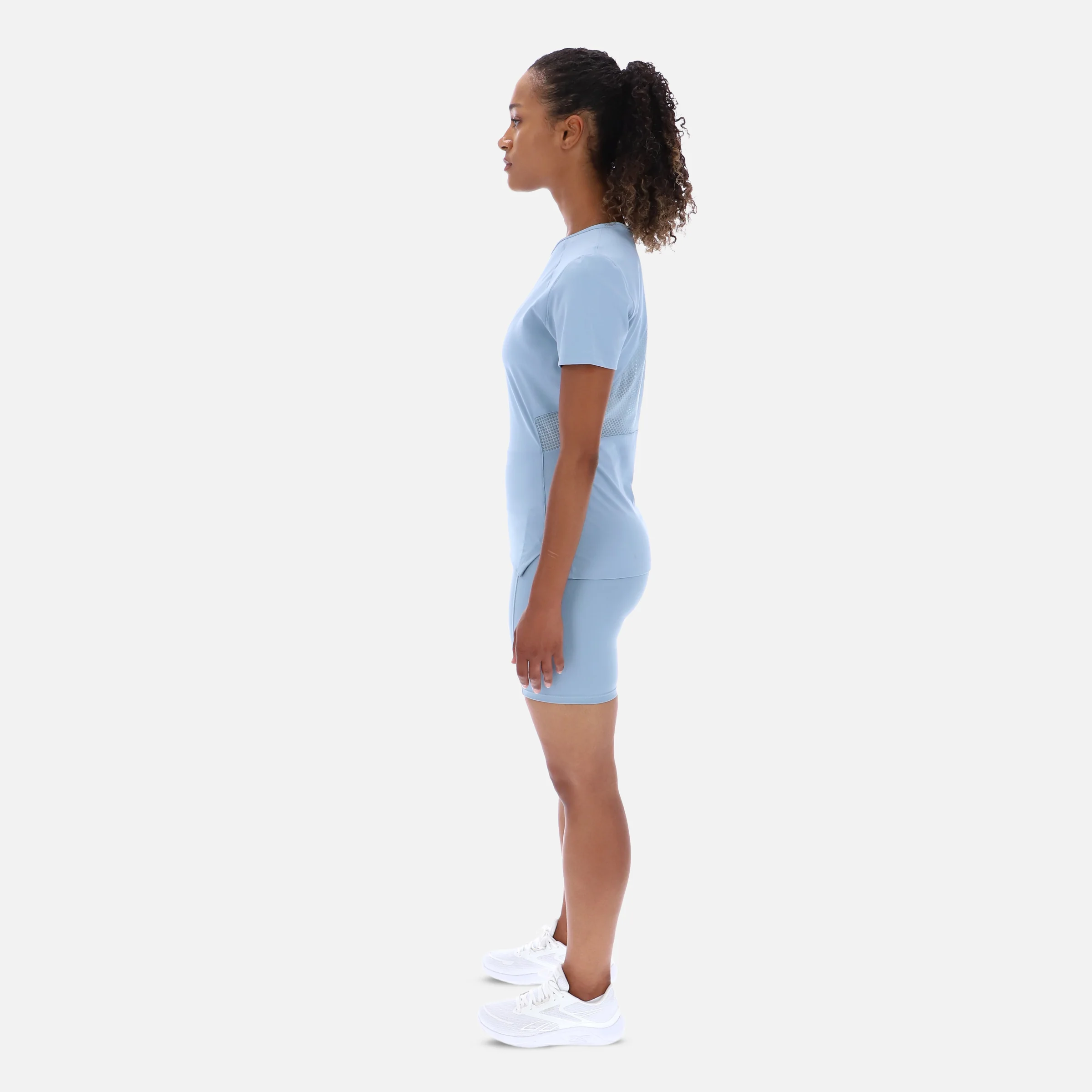 Running W Tee Leisure Blue - Image 6