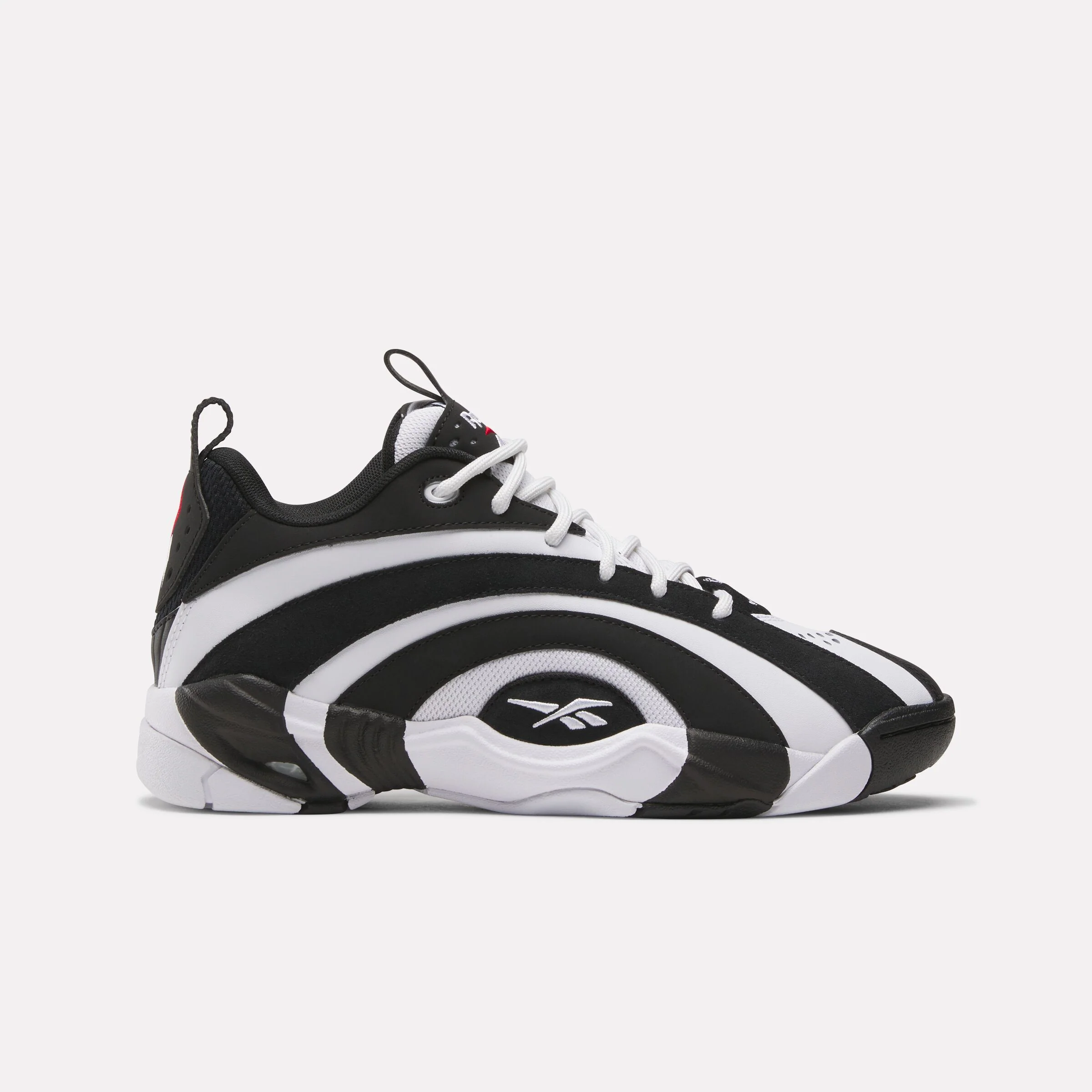 Shaqnosis Low 'muted Mauve' White/Black/Vector Red