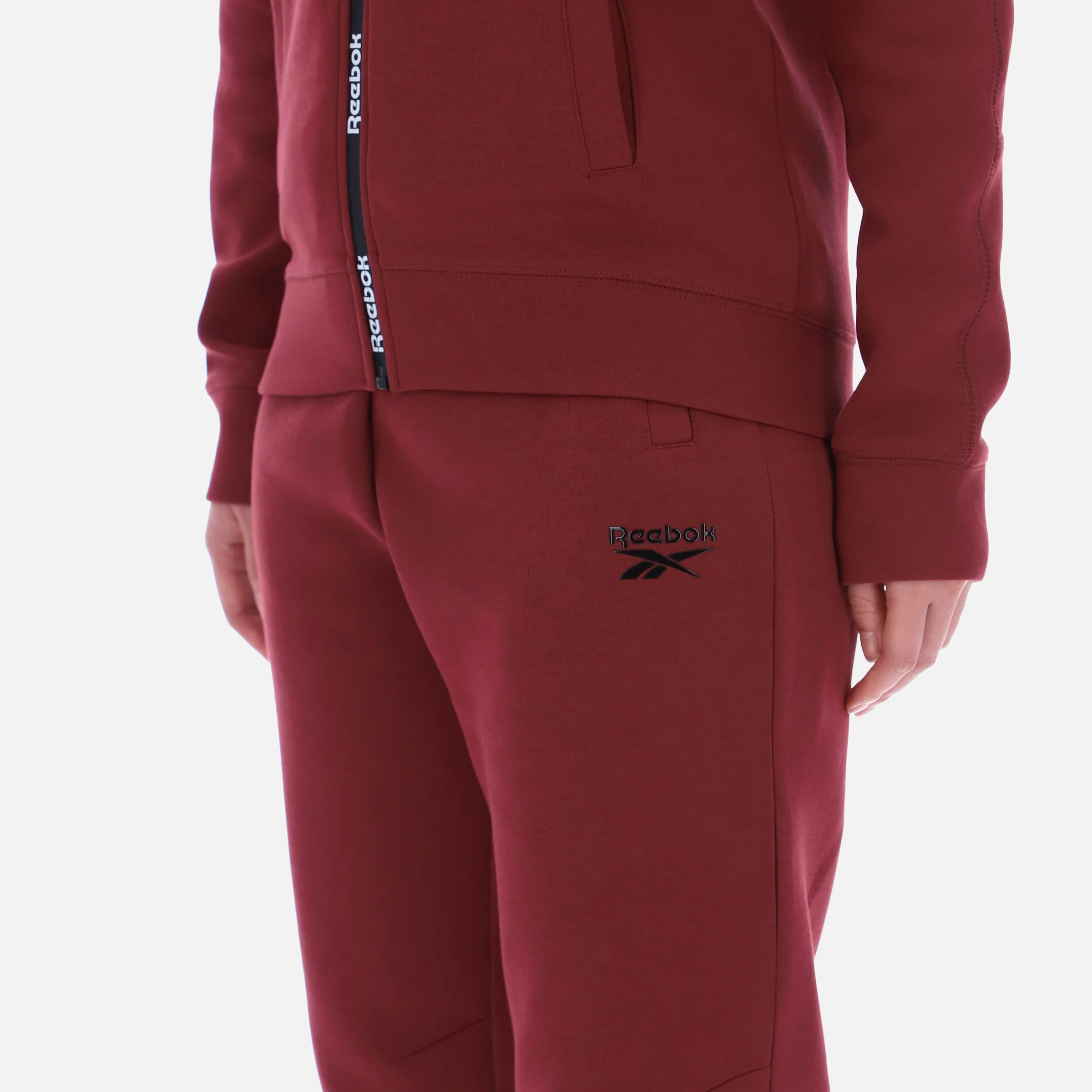 Slim Joggers Classic Burgundy - Image 2