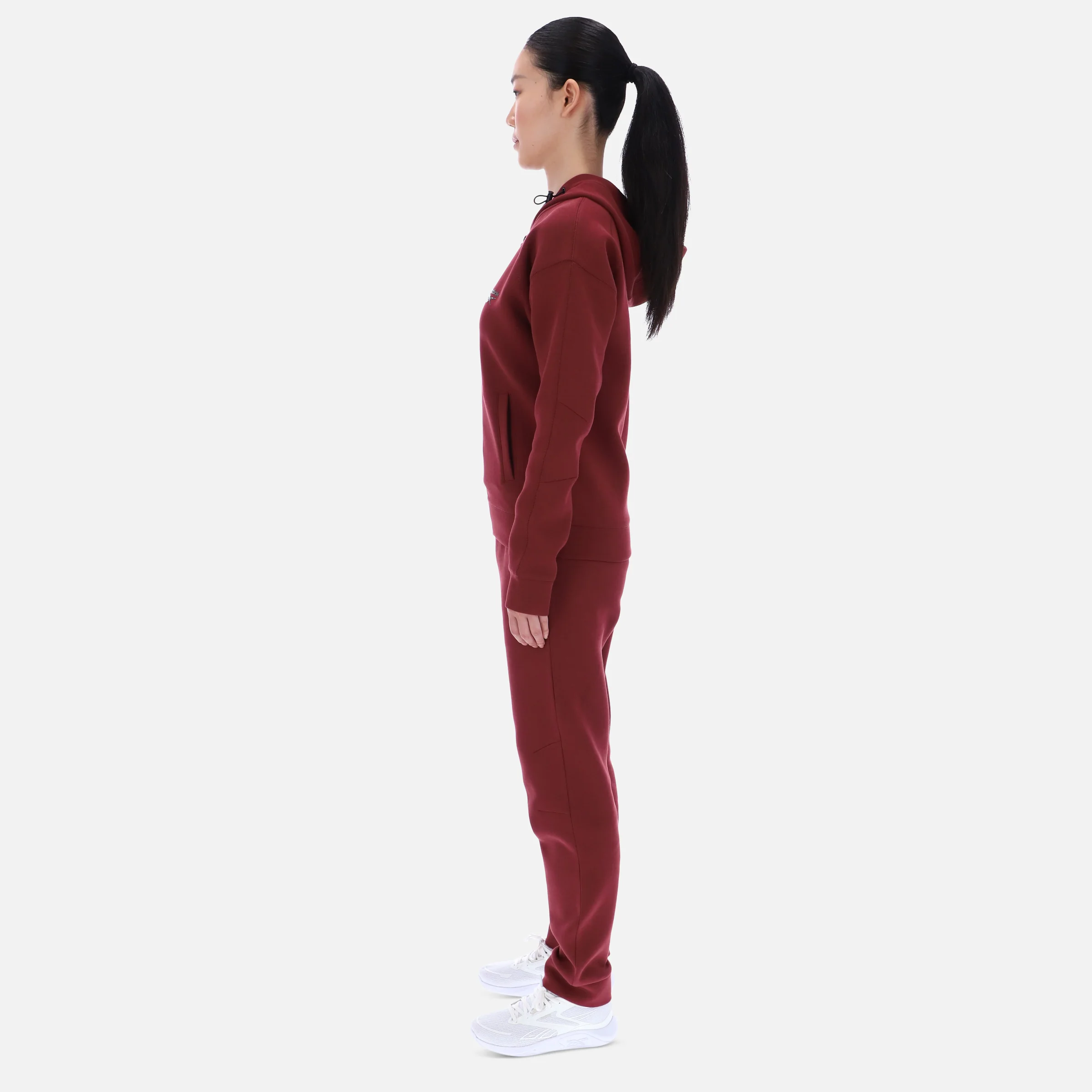 Slim Joggers Classic Burgundy - Image 4