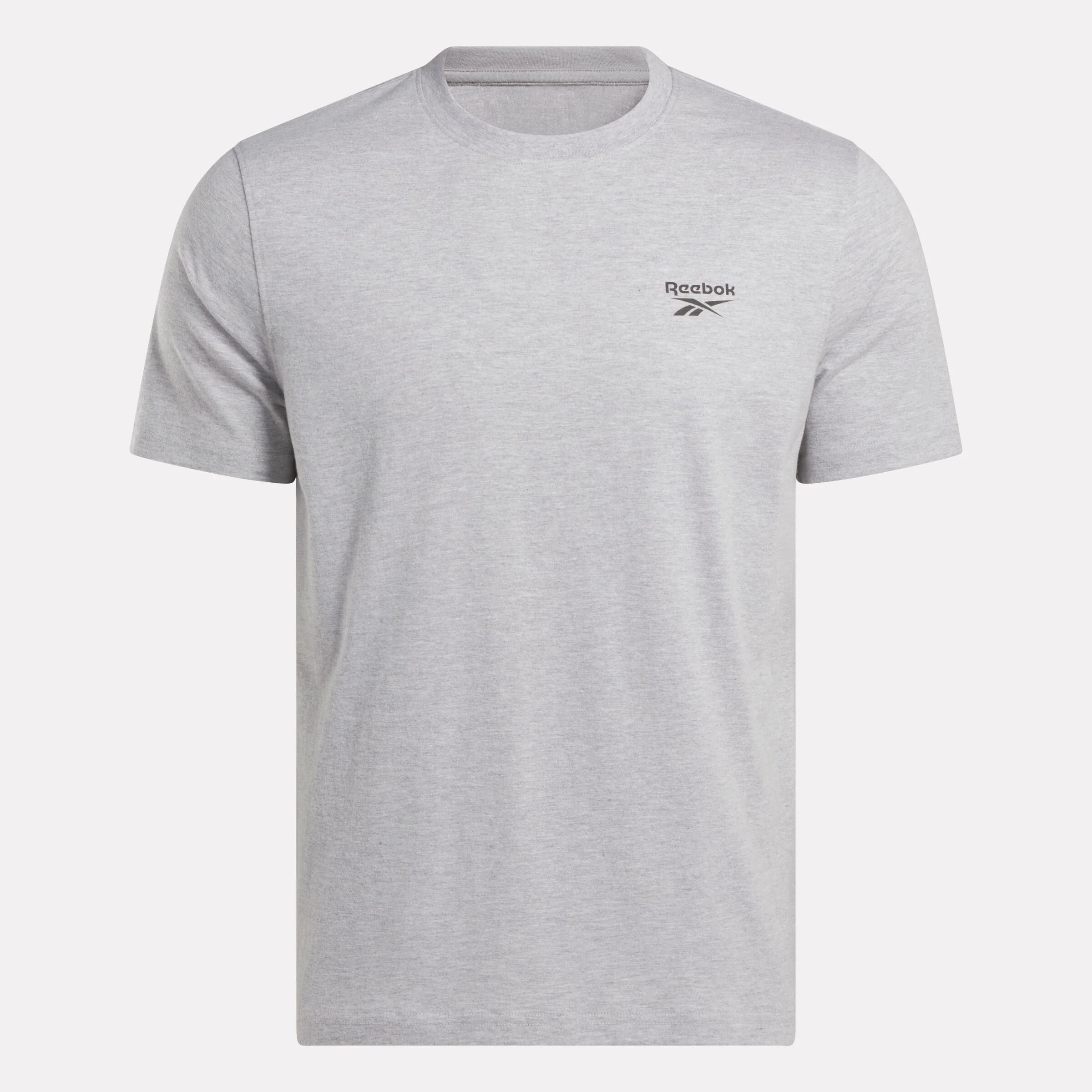 Small Logo Crew Neck Ss Tee Light Grey Marl - Image 4