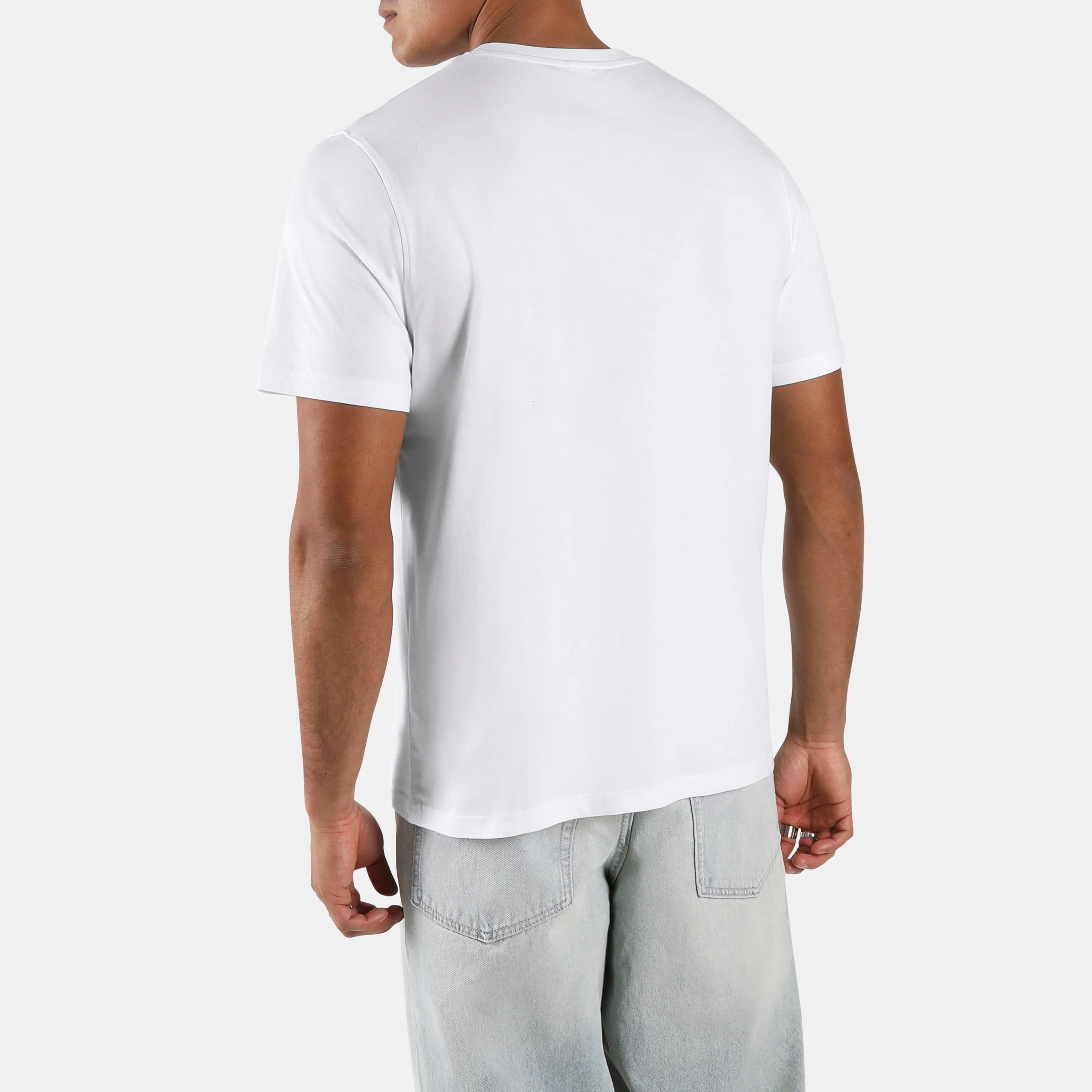 Small Logo Crew Neck Ss Tee White - Image 3