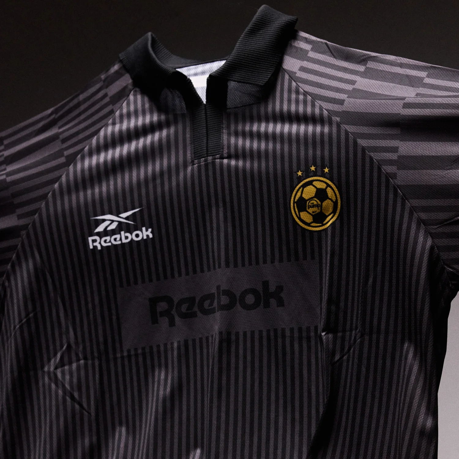 Soccer Ls Tee 22 Graphic Black - Image 2