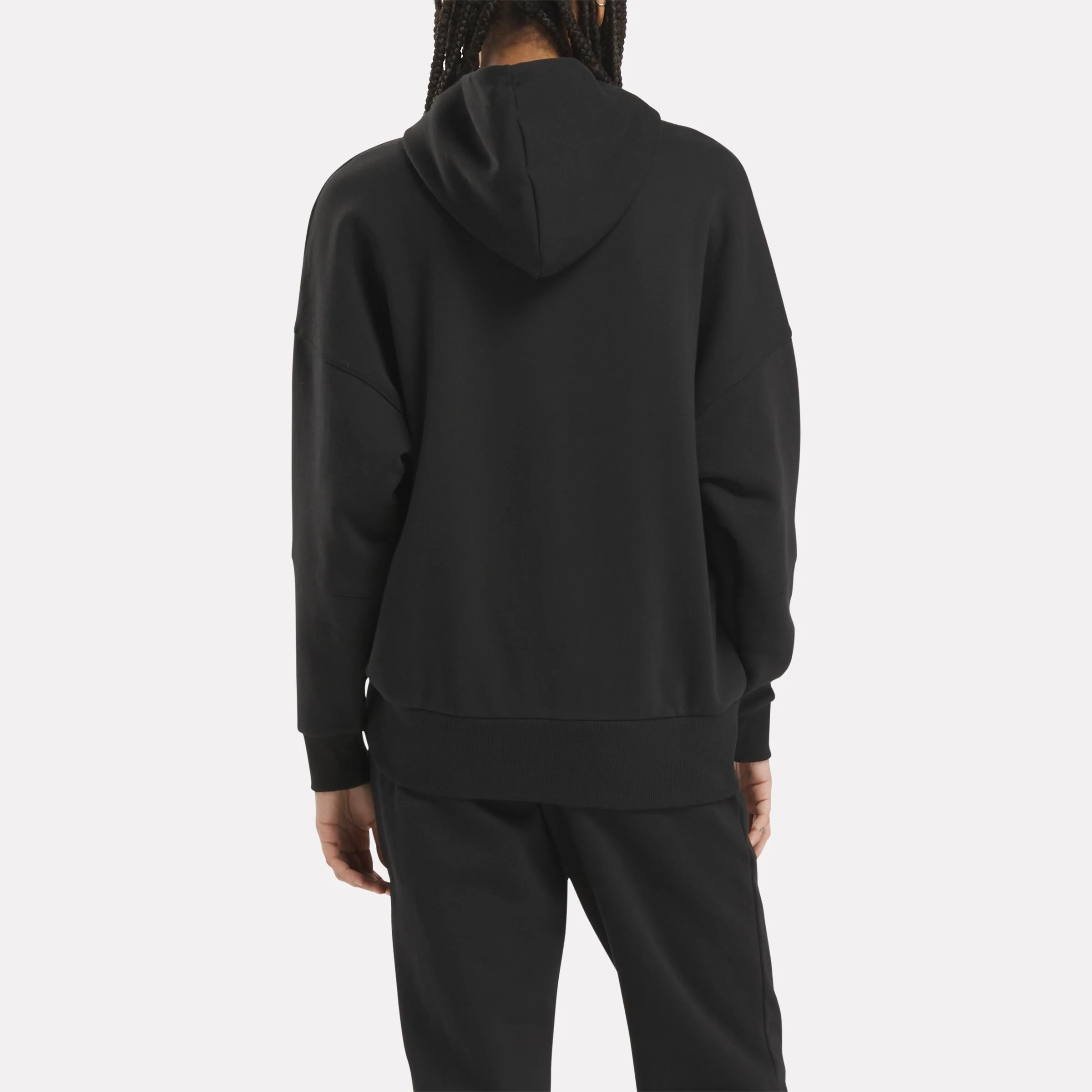 Lux Oversized Hoodie Black - Image 3