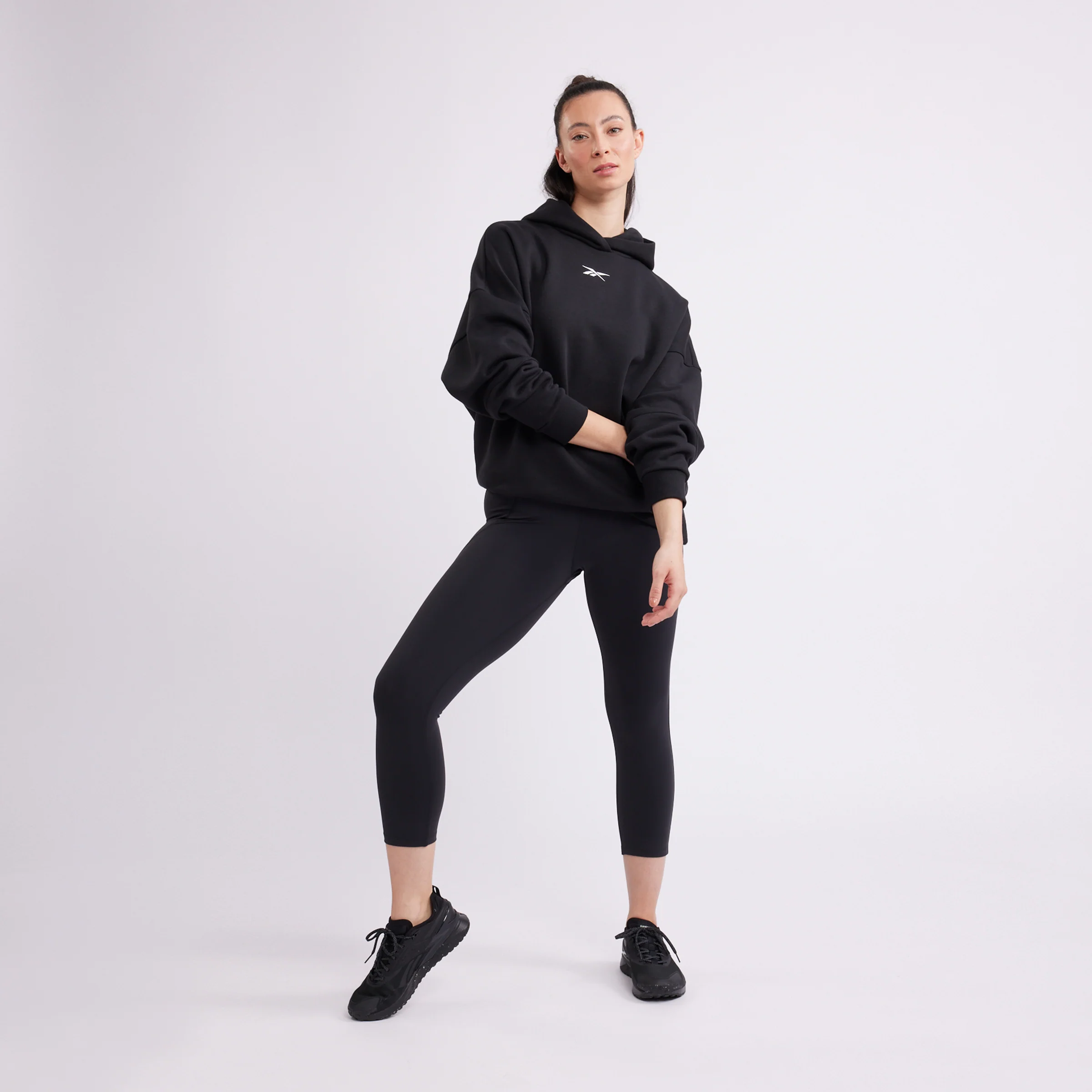 Lux Oversized Hoodie Black - Image 9
