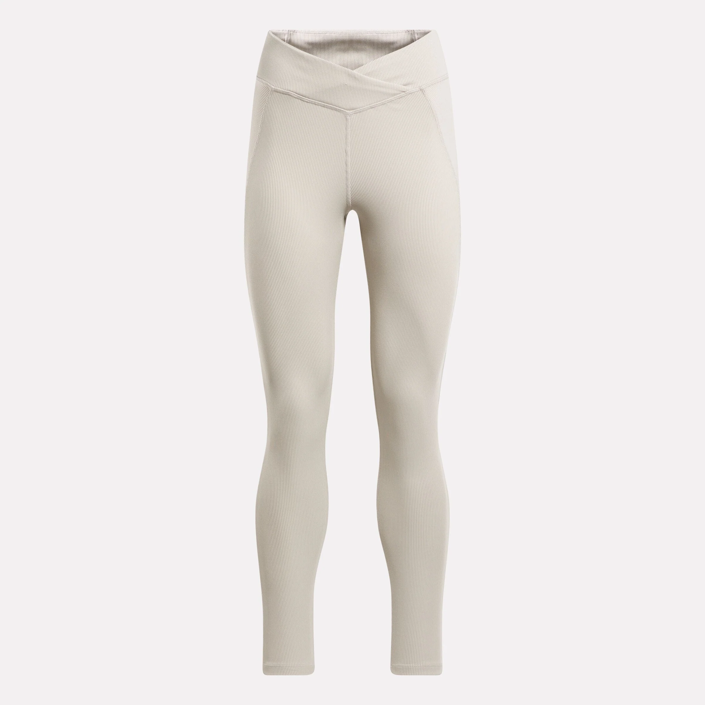 Studio Ribbed High-Rise Leggings Ash - Image 4