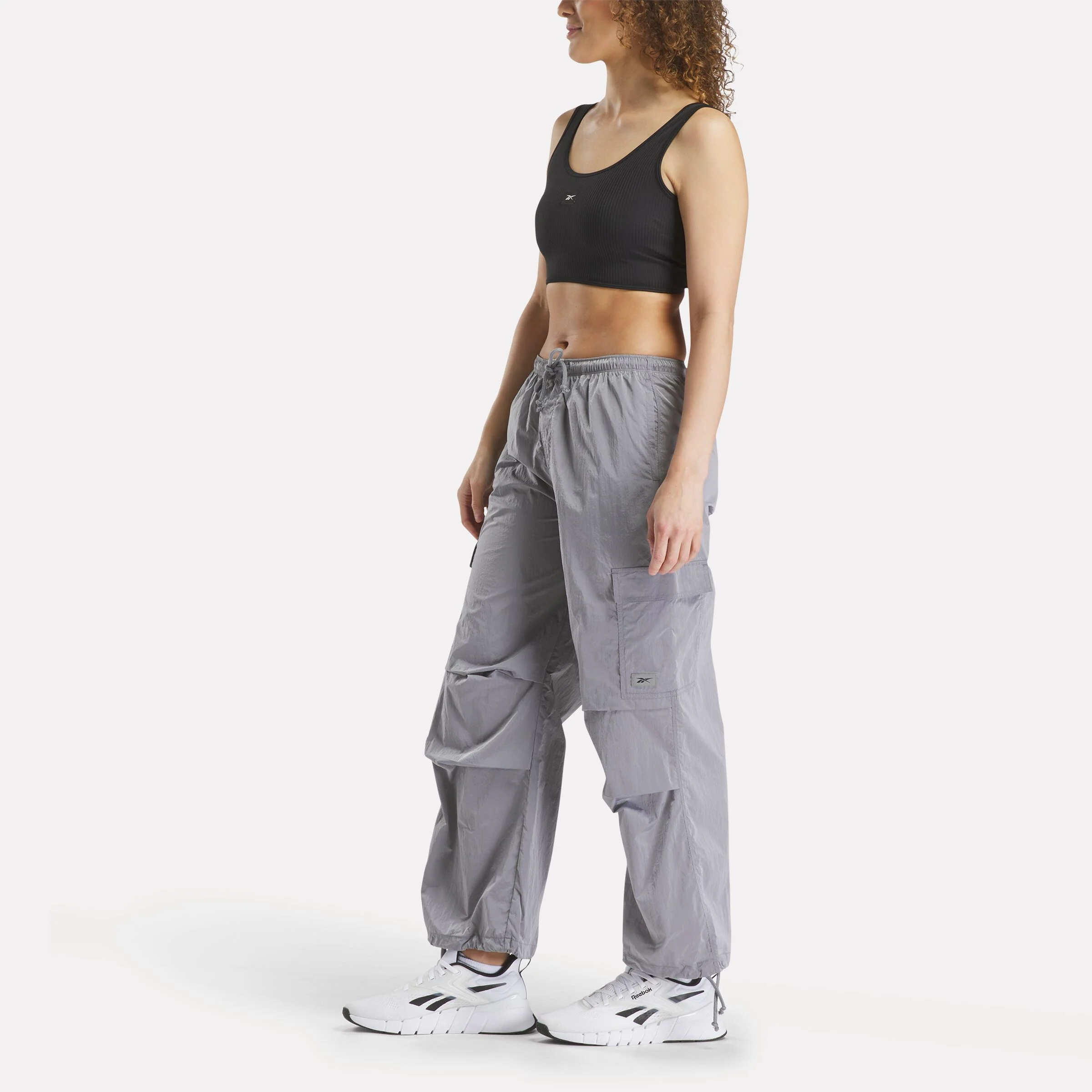 Studio Style Cargo Pant Silver Metallic - Image 2