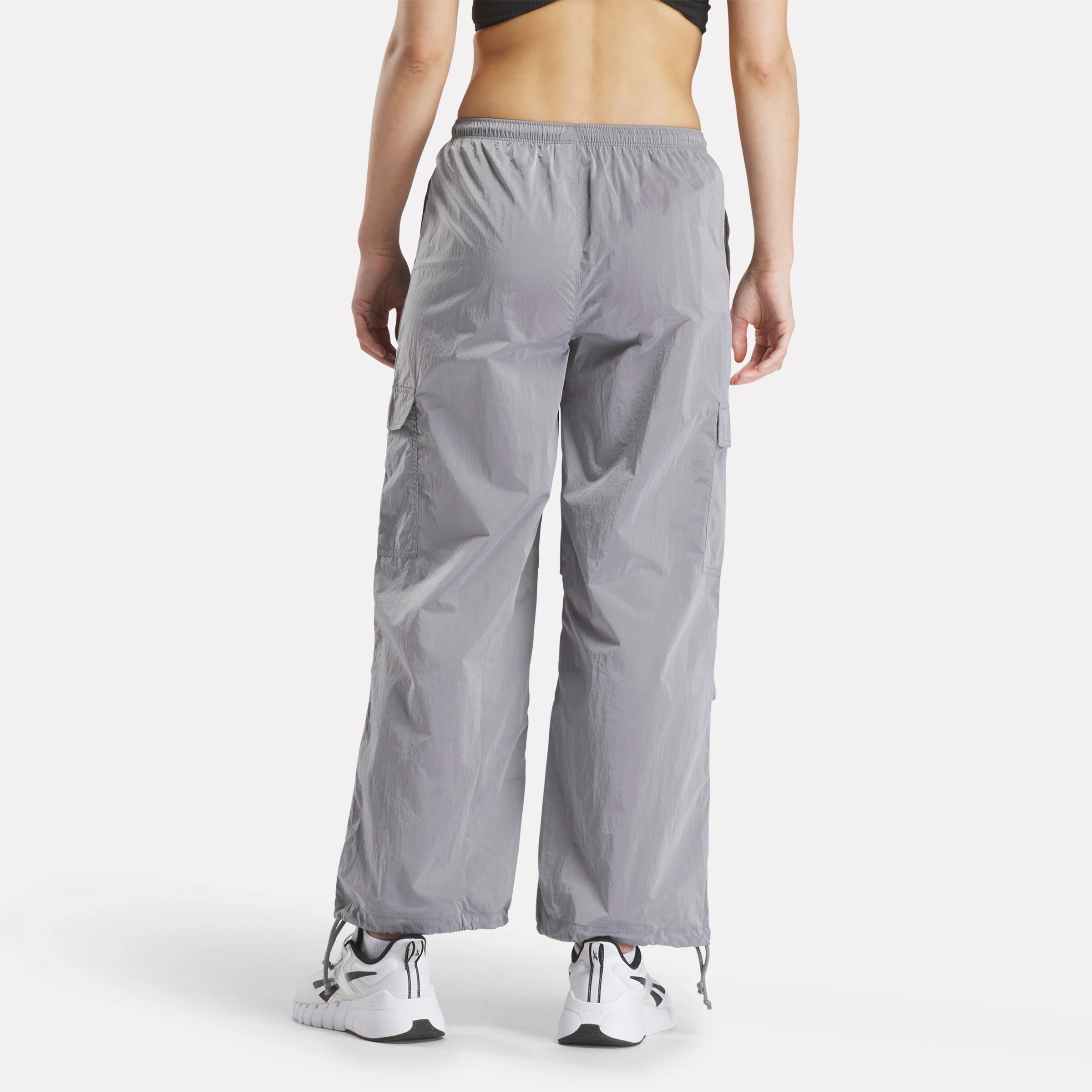 Studio Style Cargo Pant Silver Metallic - Image 3