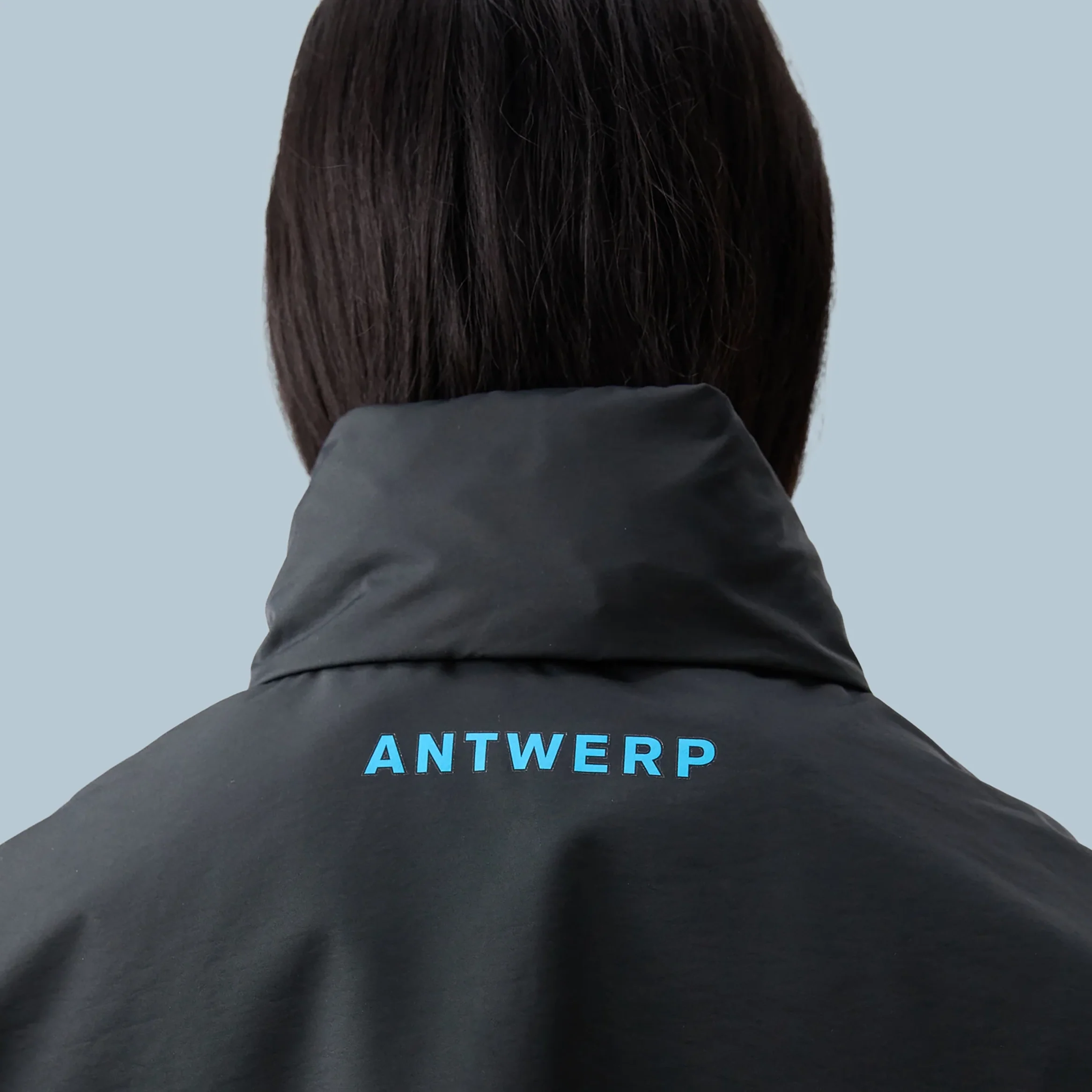 Summer Bench Jacket Botter Grey/Aqua Blue - Image 6