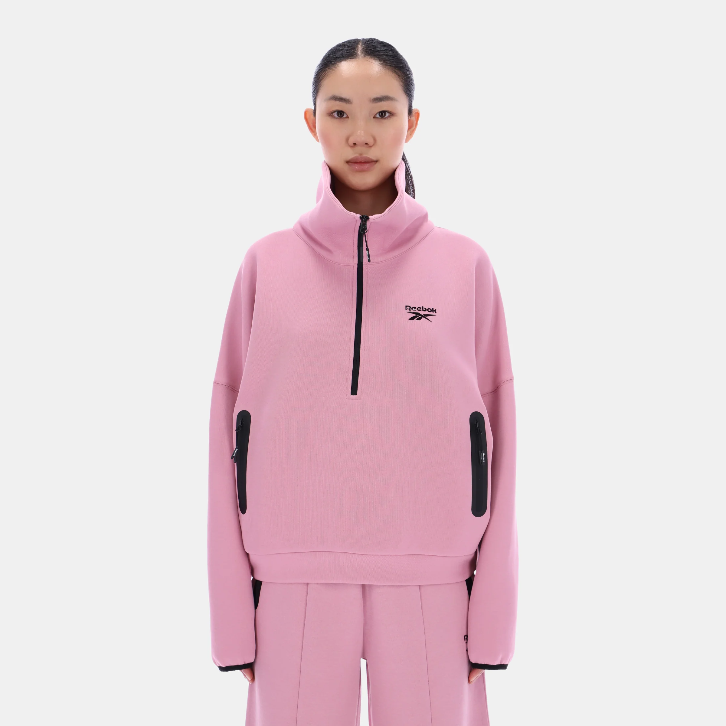Vector Retro 70's Sweatshirt Dusty Rose