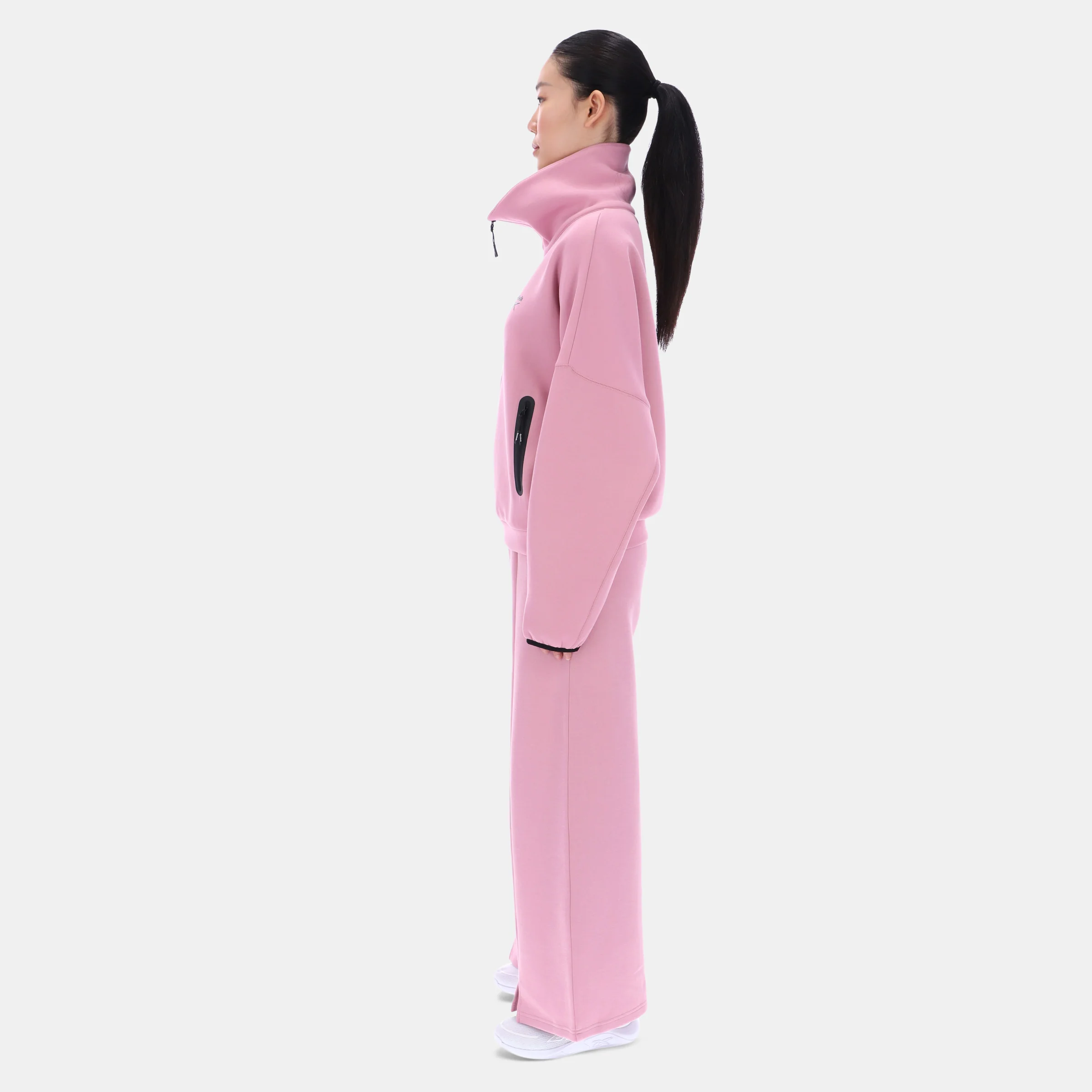 Vector Retro 70's Sweatshirt Dusty Rose - Image 4
