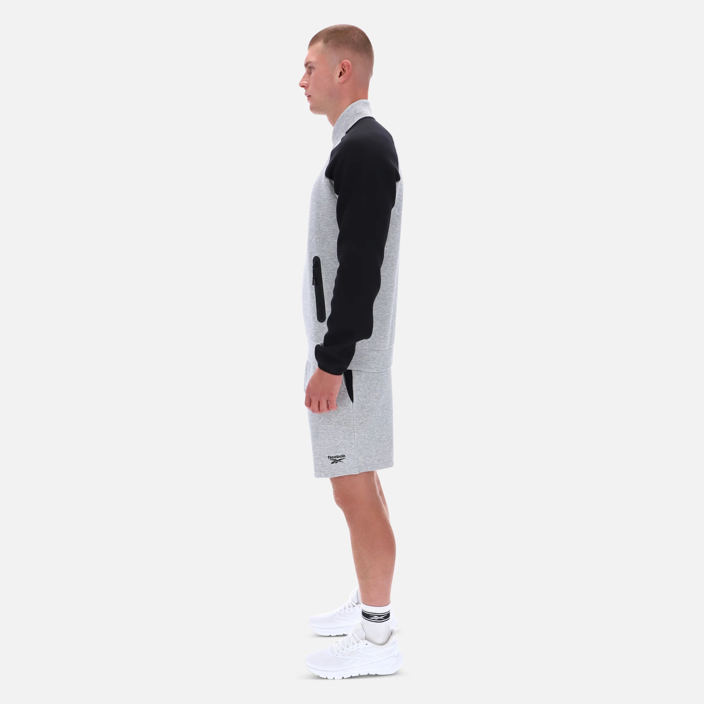 Vector Shorts Grey Marl - Image 4