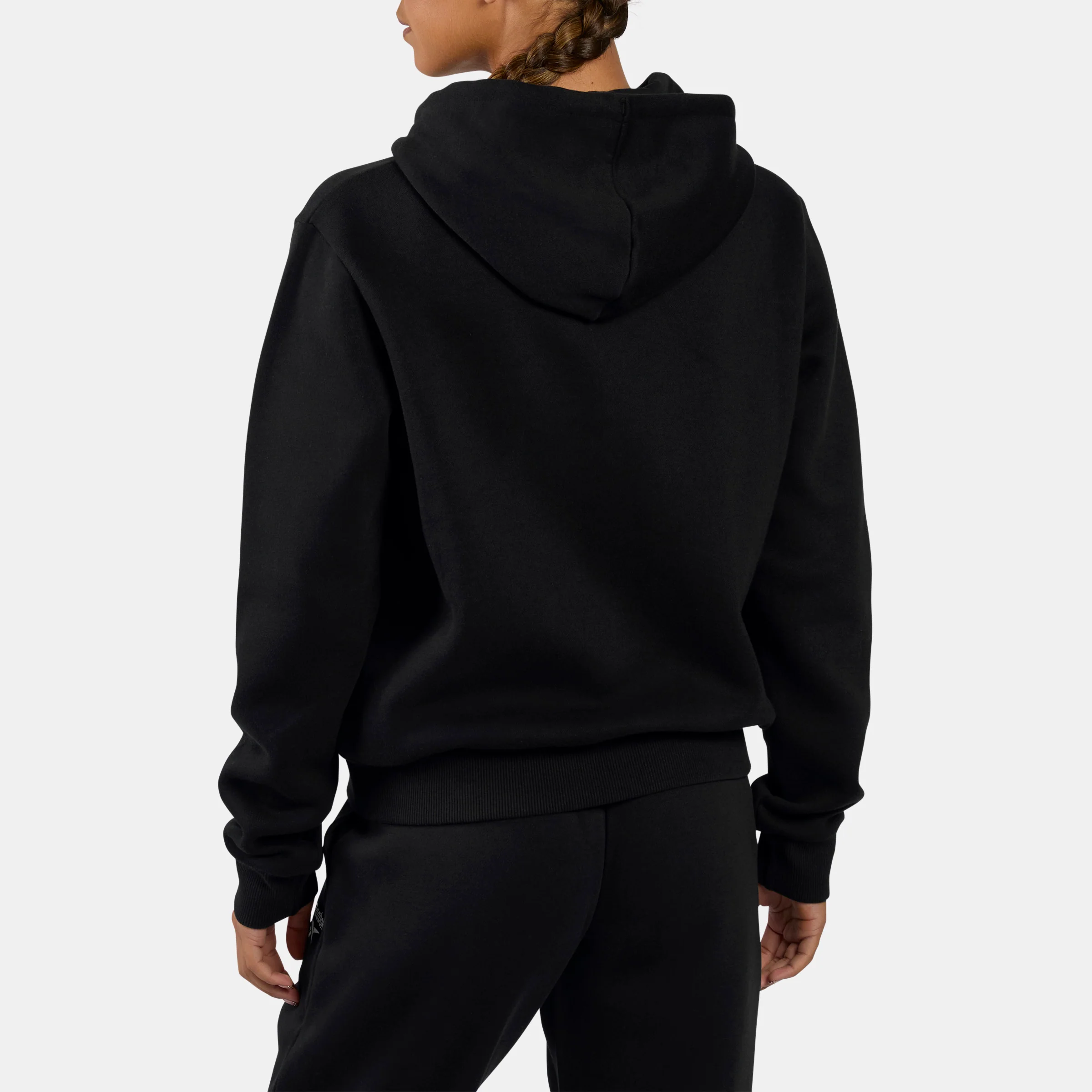Viola Zip Through Hoody Black - Image 3