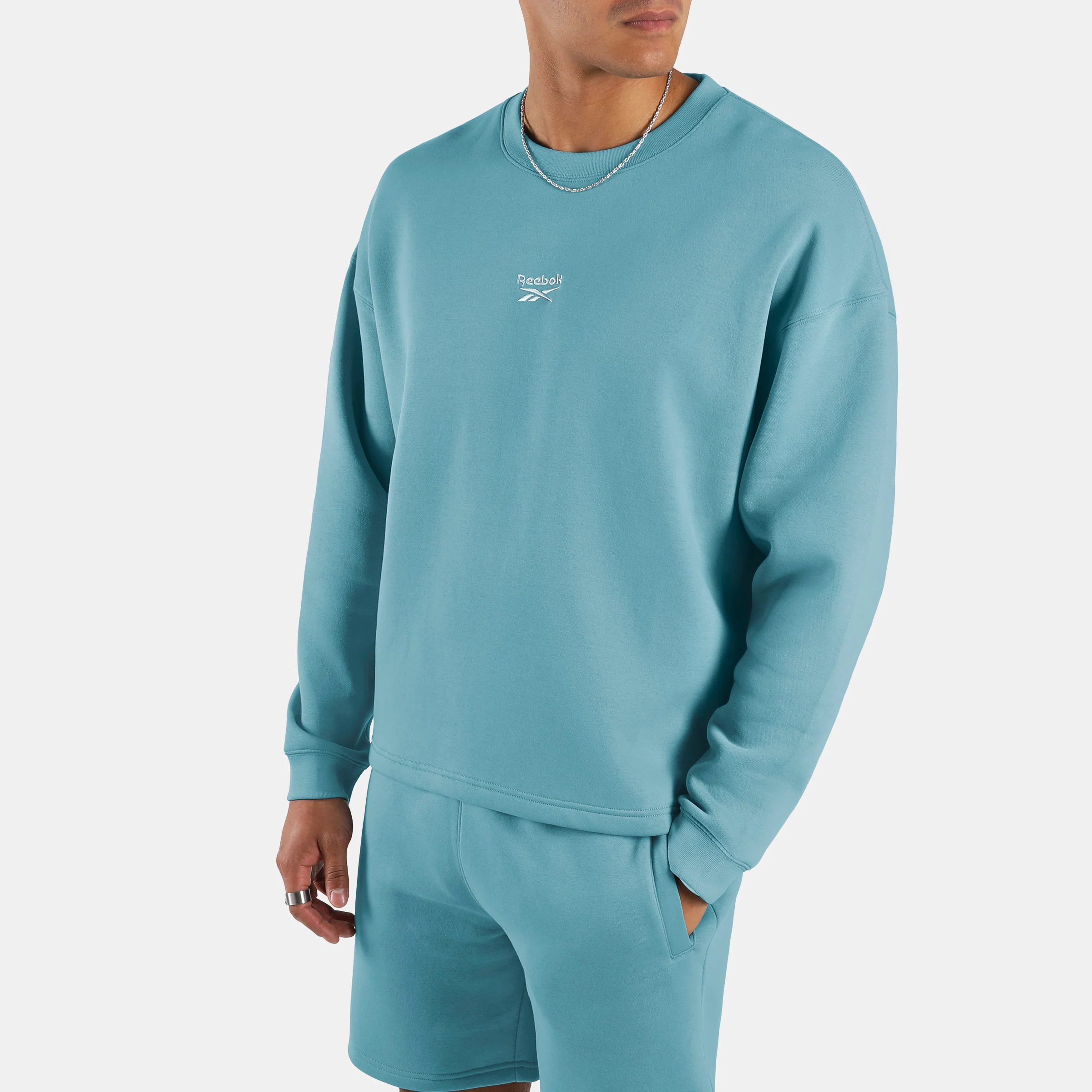 Wardrobe Essentials Sweatshirt Warped Blue