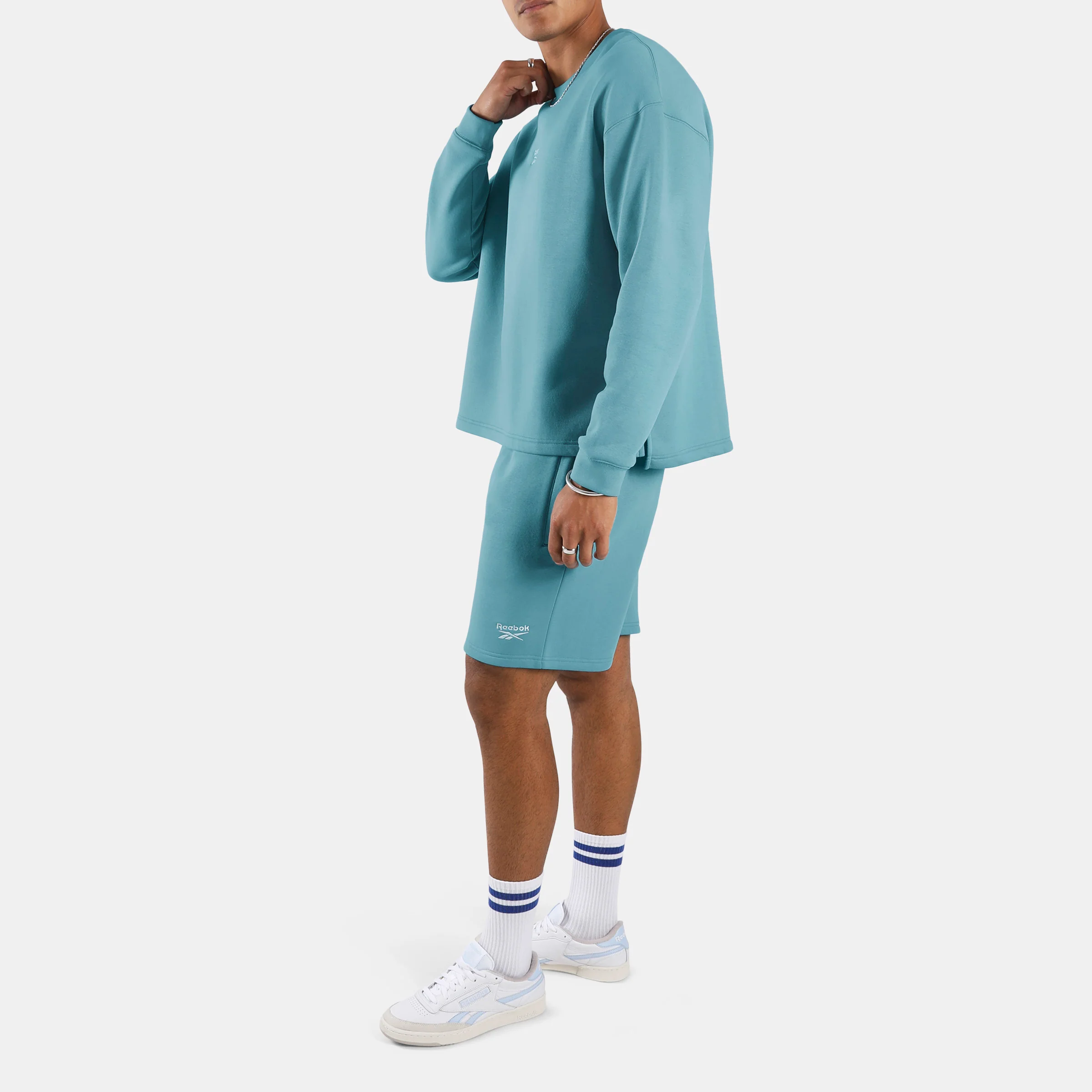 Wardrobe Essentials Sweatshirt Warped Blue - Image 2