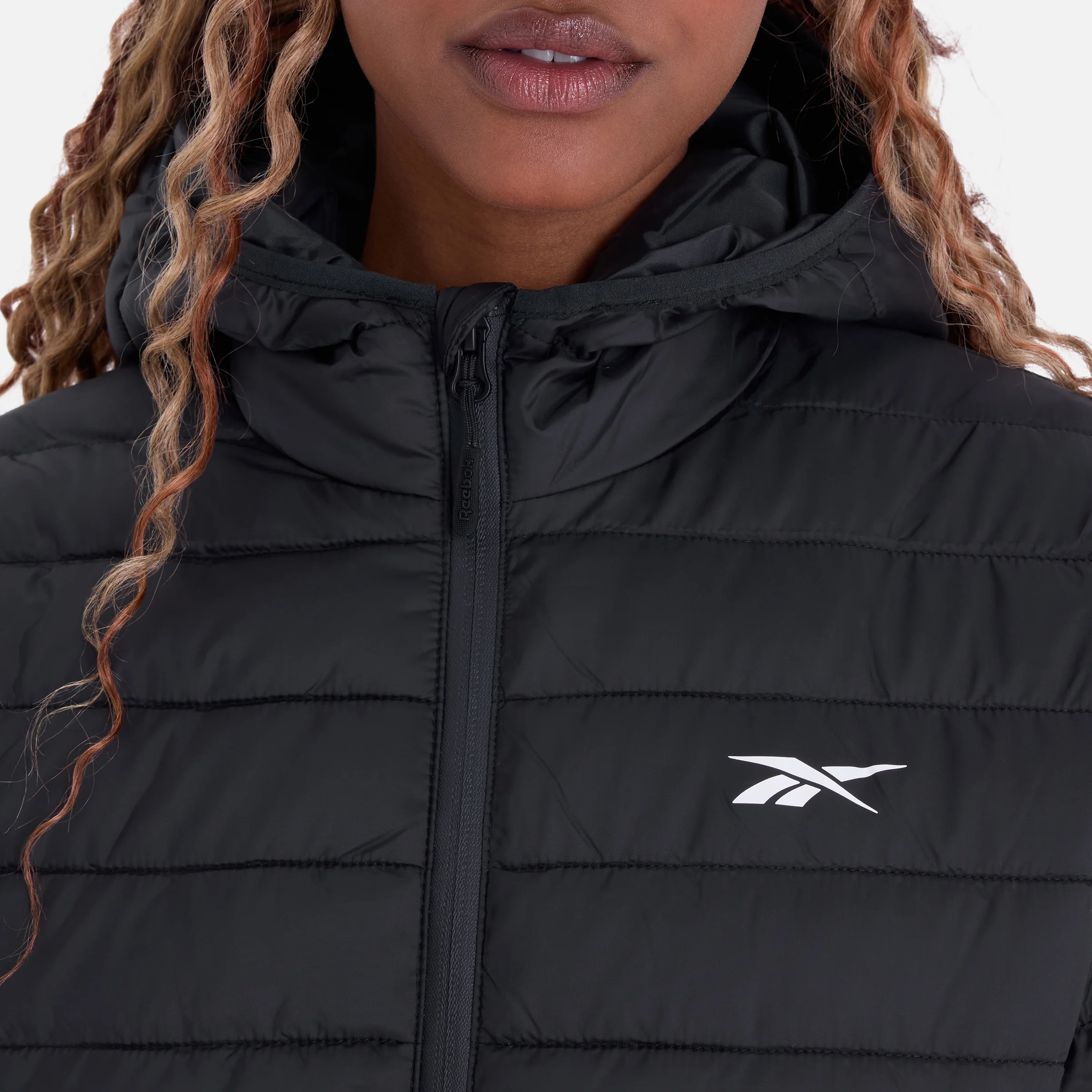 Women's Puffer Jacket Black - Image 5
