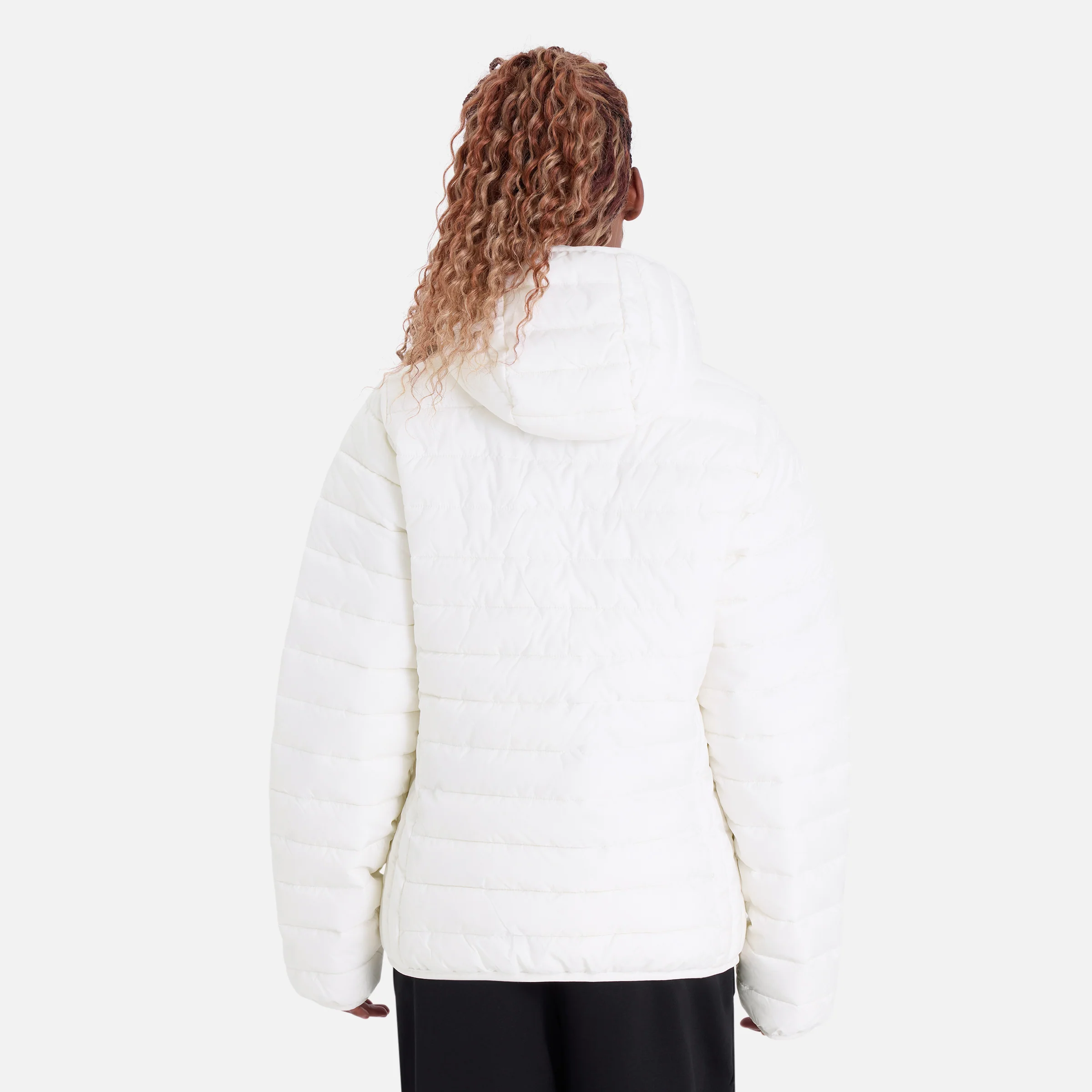 Women's Puffer Jacket Chalk - Image 5