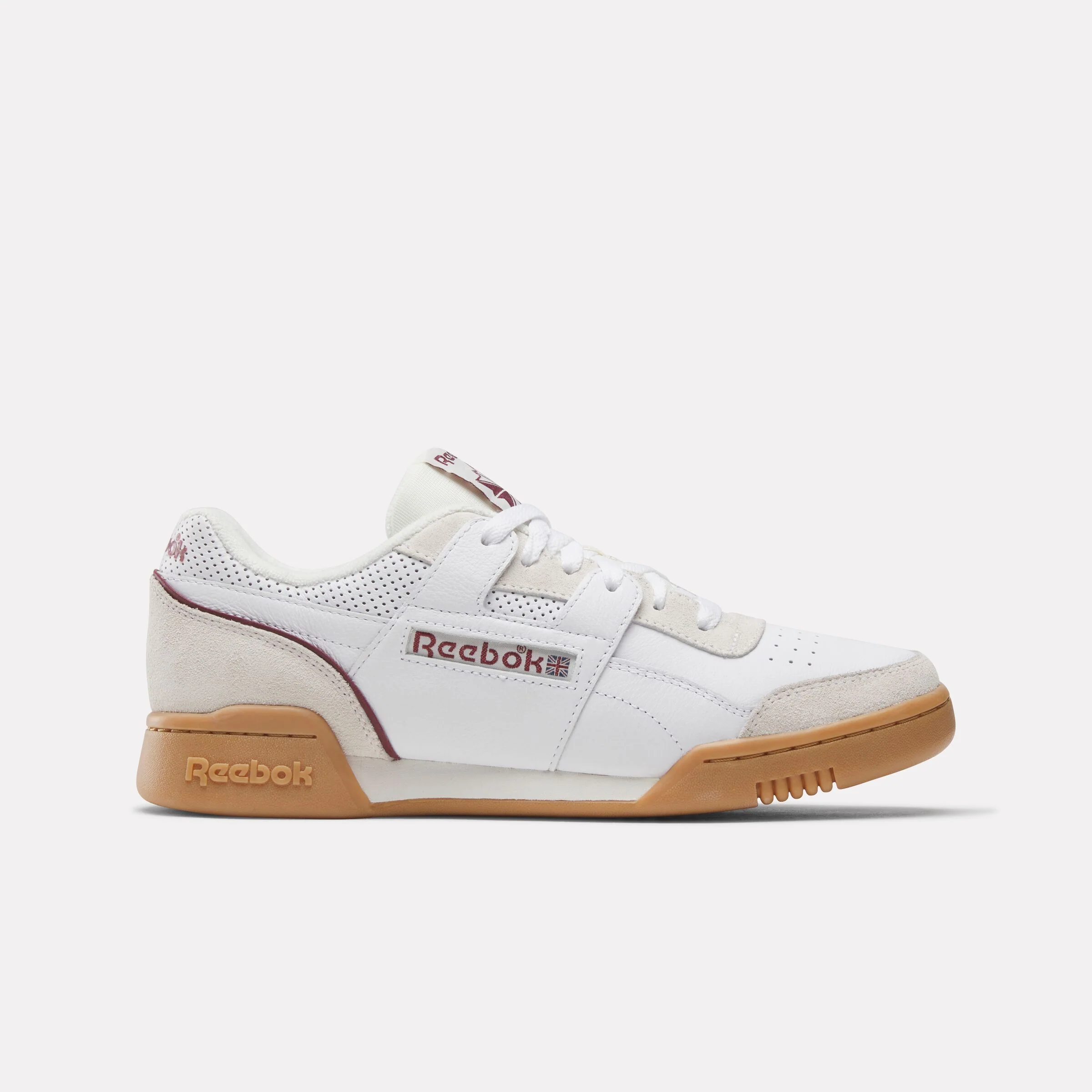 Workout Plus White/Classicburgundy/Chalk