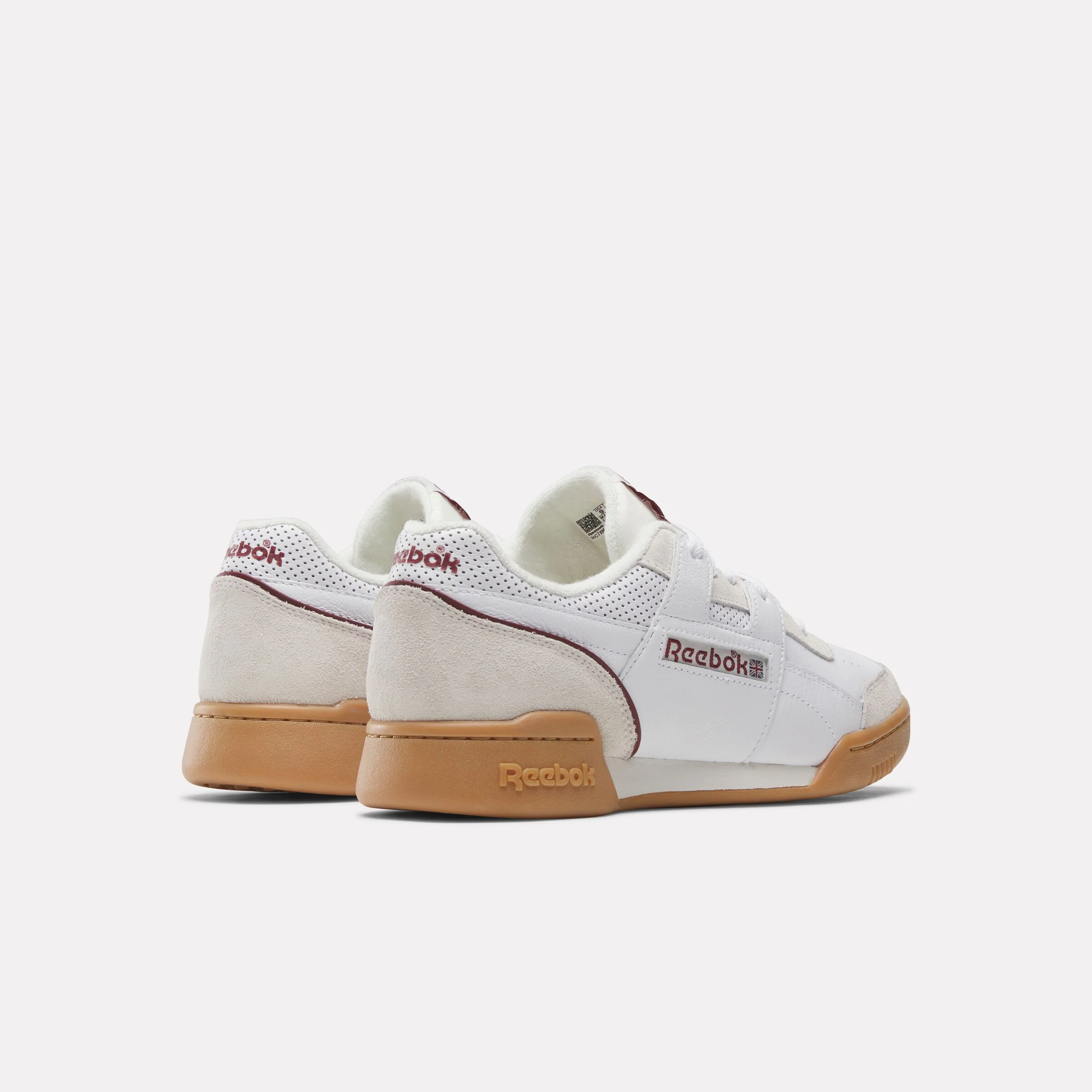 Workout Plus White/Classicburgundy/Chalk - Image 3