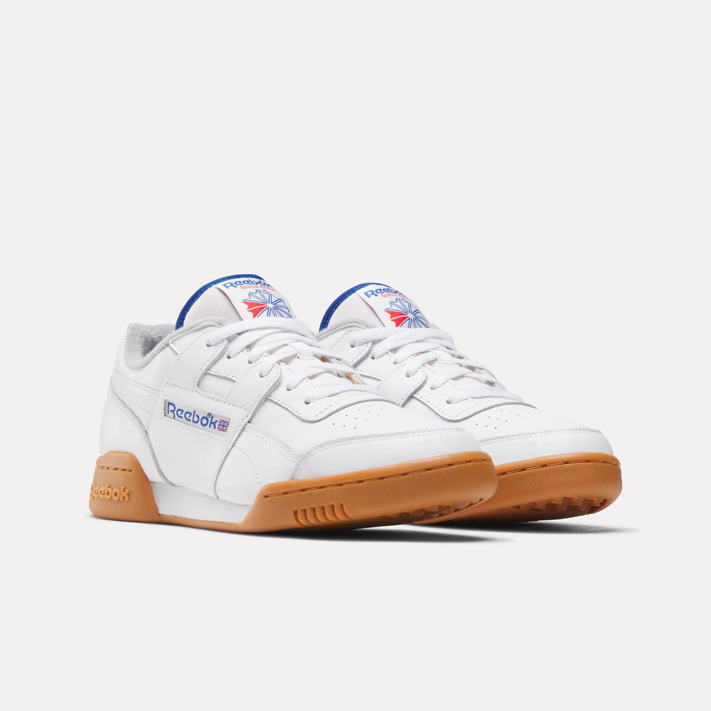 Workout Plus White/Vector Blue/Gum - Image 3