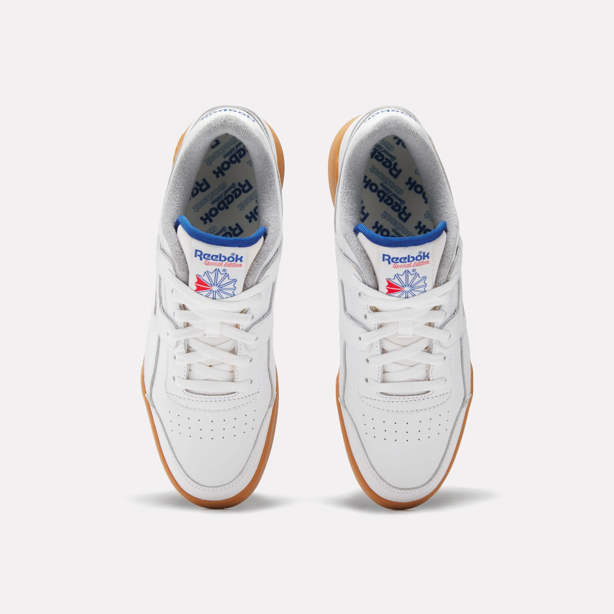 Workout Plus White/Vector Blue/Gum - Image 5